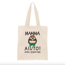 Load image into Gallery viewer, Ghibli Museum Mamma Aiuto Tote Bag