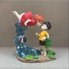 Load image into Gallery viewer, Studio Ghibli Ponyo and Sosuke Statue