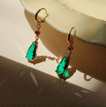 Load image into Gallery viewer, Howl's Emerald Earrings
