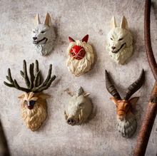 Load image into Gallery viewer, Princess Mononoke Face Magnets (Full Set)