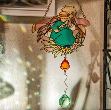 Load image into Gallery viewer, Howl's Moving Castle Stained Glass Sun Catcher