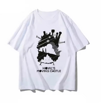 Load image into Gallery viewer, Howl's Moving Castle Vintage T-shirts