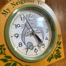 Load image into Gallery viewer, My Neighbor Totoro Wooden Alarm Clock (Limited Edition)