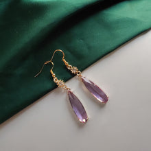 Load image into Gallery viewer, Howl's Tourmaline Crystal Earrings