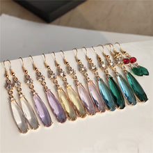 Load image into Gallery viewer, Howl's Tourmaline Crystal Earrings