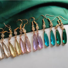 Load image into Gallery viewer, Howl's Tourmaline Crystal Earrings