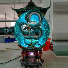 Load image into Gallery viewer, Spirited Away Haku and Chihiro Resin Statue