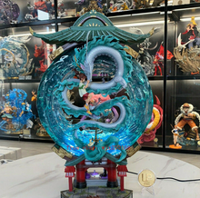 Load image into Gallery viewer, Spirited Away Haku and Chihiro Resin Statue