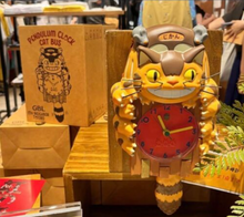Load image into Gallery viewer, My Neighbour Totoro Catbus Pendulum Clock