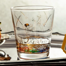 Load image into Gallery viewer, Howl's Moving Castle Coloured Disk Glass