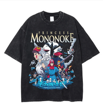 Load image into Gallery viewer, Princess Mononoke Vintage T-shirts