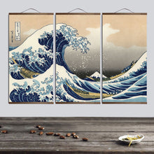 Load image into Gallery viewer, Great Wave Of Kaganawa Canvas Wall Art