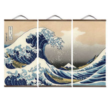 Load image into Gallery viewer, Great Wave Of Kaganawa Canvas Wall Art