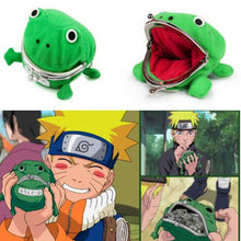 Load image into Gallery viewer, Naruto Shippuden Frog Coin Purse