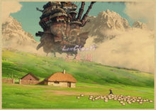 Load image into Gallery viewer, Howl's Moving Castle Vintage Posters