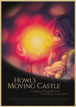 Load image into Gallery viewer, Howl's Moving Castle Vintage Posters