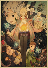 Load image into Gallery viewer, Howl's Moving Castle Vintage Posters