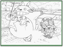 Load image into Gallery viewer, My Neighbor Totoro Coloring Book
