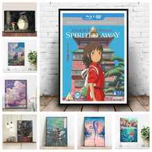 Load image into Gallery viewer, Studio Ghibli Canvas Wall Posters
