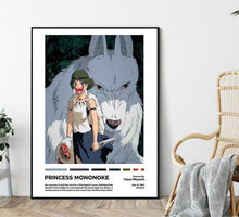 Load image into Gallery viewer, Studio Ghibli Canvas Wall Posters