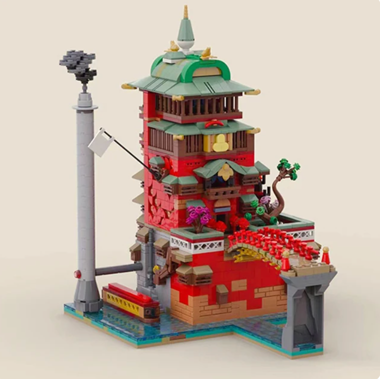 Studio Ghibli Building Blocks LEGO, Puzzle New 2023