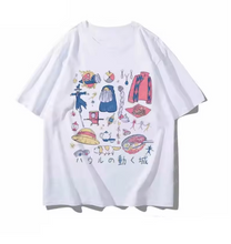 Load image into Gallery viewer, Howl's Moving Castle Vintage T-shirts

