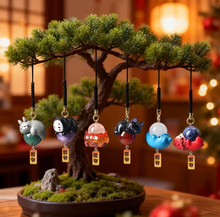 Load image into Gallery viewer, Studio Ghibli Inspired Keychain Set (6 Pieces)
