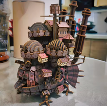 Load image into Gallery viewer, Howl's Moving Castle 3D Wooden Puzzle
