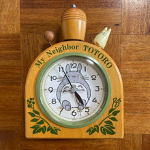 Load image into Gallery viewer, My Neighbor Totoro Wooden Alarm Clock (Limited Edition)

