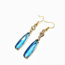 Load image into Gallery viewer, Howl&#39;s Tourmaline Crystal Earrings
