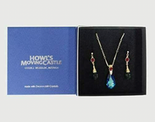 Load image into Gallery viewer, Howl&#39;s Moving Castle Swarovski Jewellery Set (Limited Edition)

