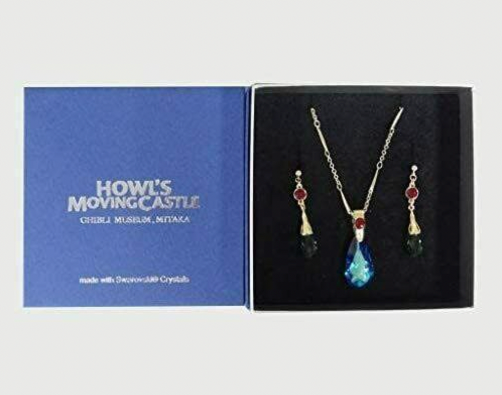 Howl's Moving Castle Swarovski Jewellery Set (Limited Edition) – Studio  Ghibli Premium Store