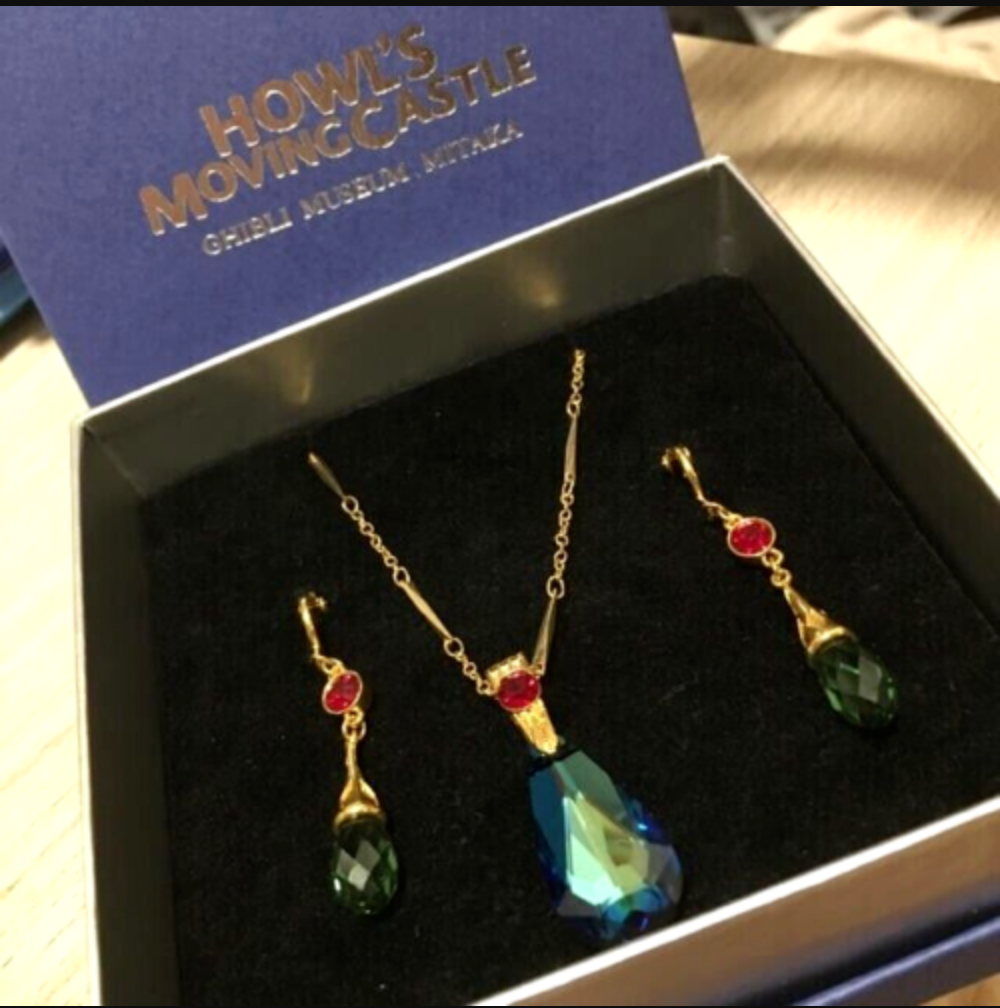 Howl's Moving Castle Swarovski Jewellery Set (Limited Edition
