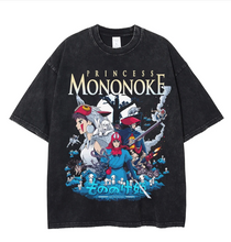 Load image into Gallery viewer, Princess Mononoke Vintage T-shirts
