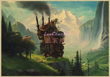 Load image into Gallery viewer, Howl&#39;s Moving Castle Vintage Posters
