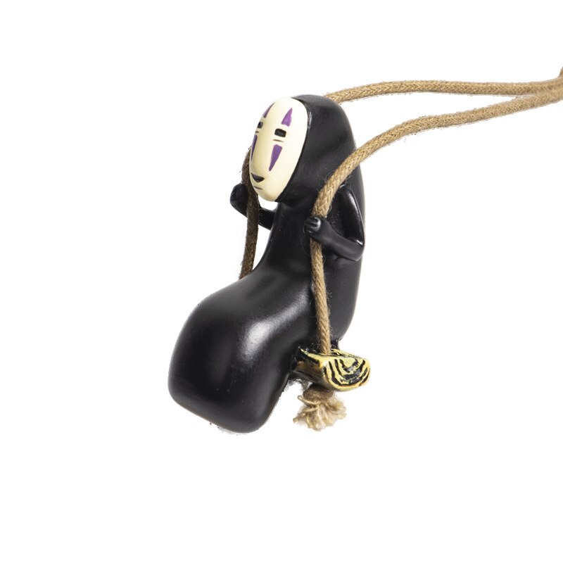 Anime Car Accessories Of No Face Man Car Pendant Hanging Swing,for