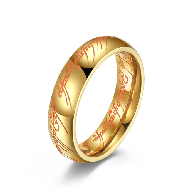 Lord of the Rings New Line Cinema Official Hobbit The One Silver Ring From  Japan