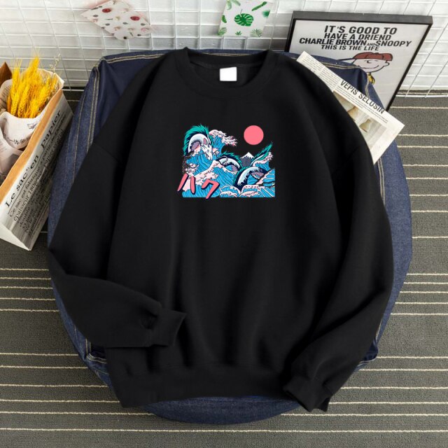 Spirited Away Haku Dragon Sweatshirts